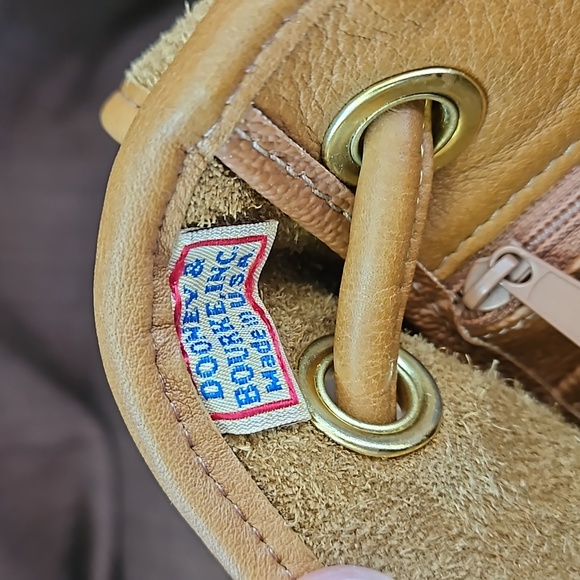 Vintage Dooney and Bourke Canyon Leather Backpack - Picture 11 of 12